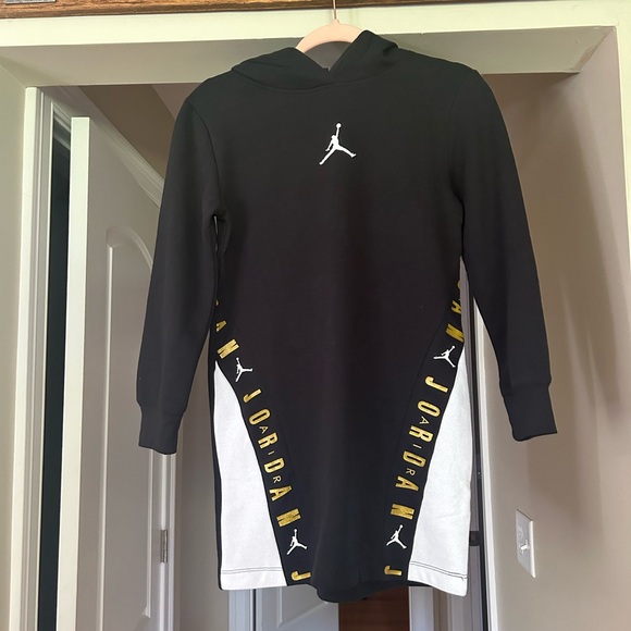 HOLIDAY SHINE GLITTER DRESS LITTLE KIDS' DRESS IN BLACK size - Picture 2 of 5